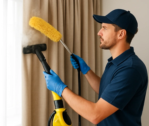 Trusted blind cleaning technician Matty Curtain Cleaning peakhurst-heights-nsw QLD