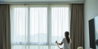 Delicate sheer drape cleaning peakhurst-heights-nsw Matty Curtain Cleaning